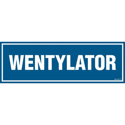 Znak - Wentylator PA209