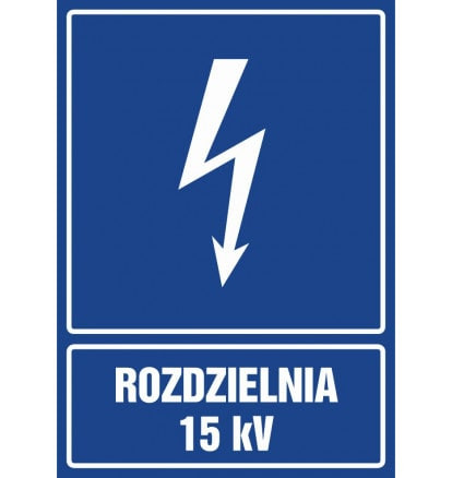 Znak - Rozdzielnia 15 kV HG039
