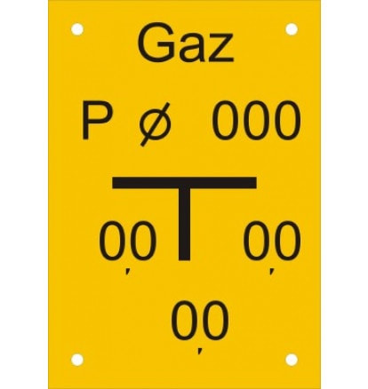 Znak - Tablica punktu pomiarowego JC006
