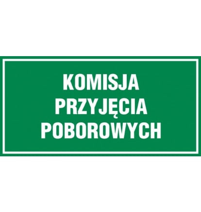 Znak - Komisja przyjęcia poborowych JE021