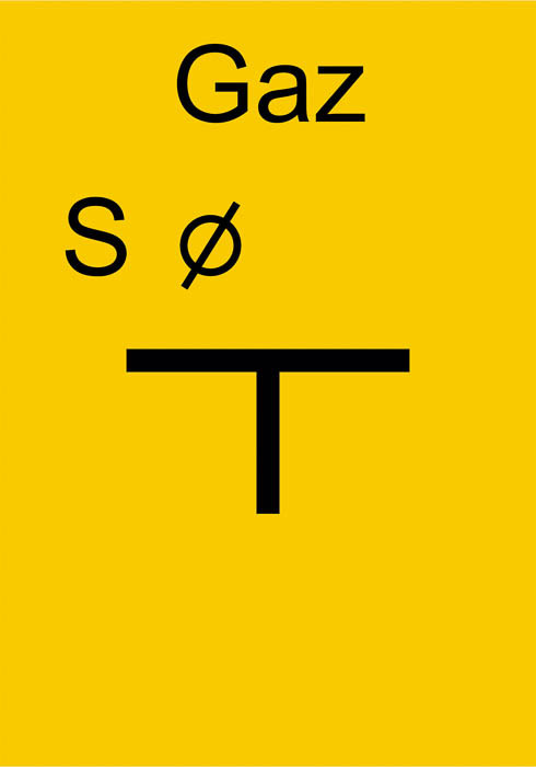 Znak - Tablica zawieradła cieczowego JC004