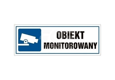 Obiekt monitorowany - znak