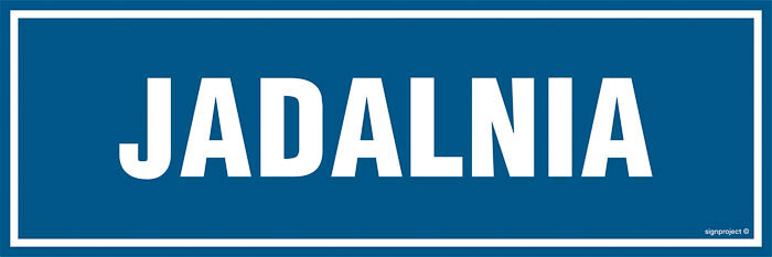 Znak - Jadalnia PA013