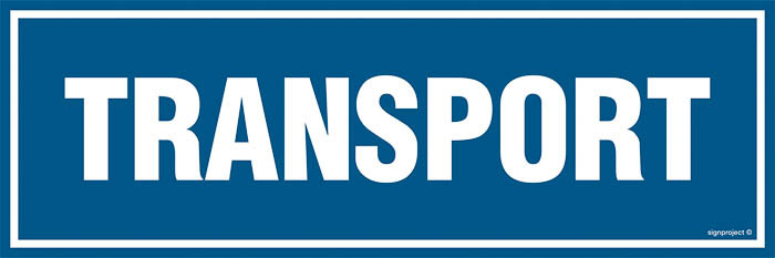 Znak - Transport PA084