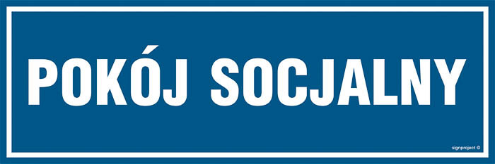 Znak - Pokój socjalny PA290