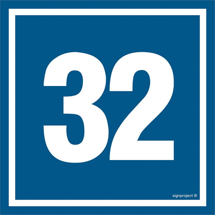 Znak - Liczba 32 PA432