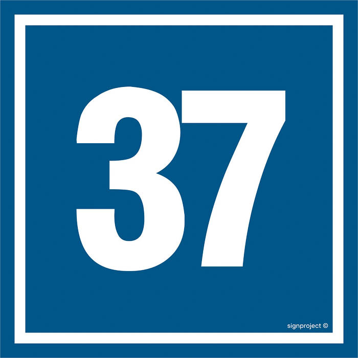 Znak - Liczba 37 PA437