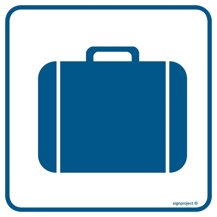 Znak - Przechowalnia bagażu 2 RA002