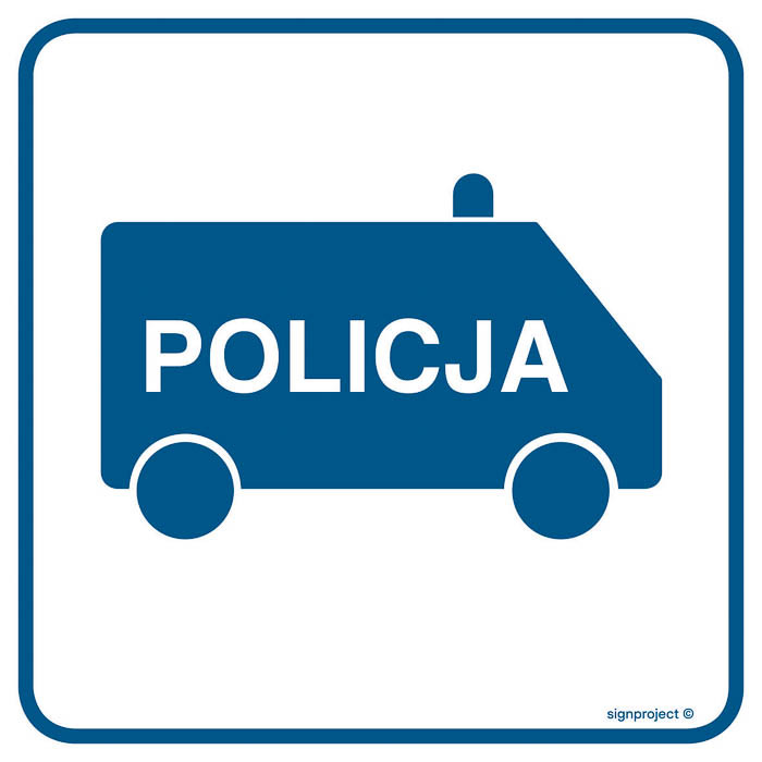 Znak - Policja RA082