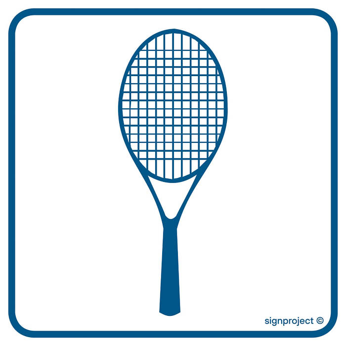 Znak - Korty tenisowe RC002