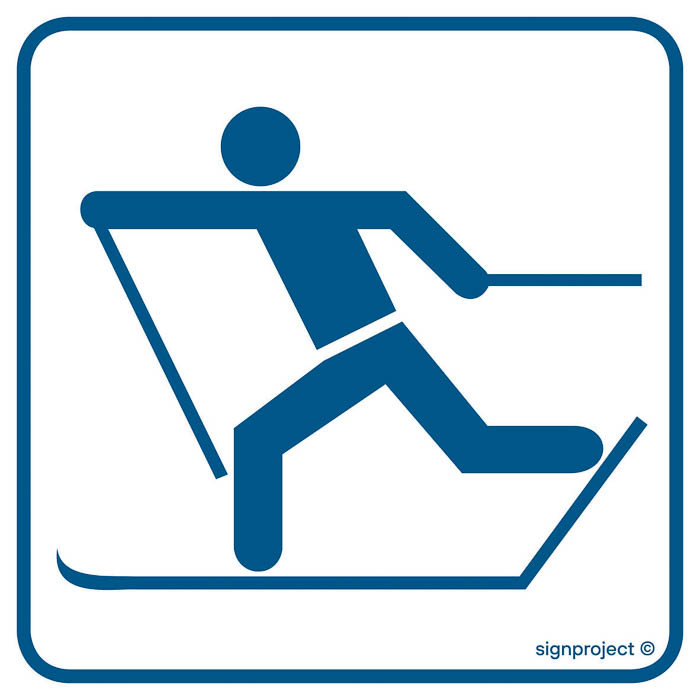 Znak - Trasa biegów narciarskich RC013