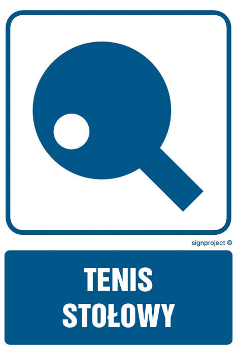 Znak - Tenis stołowy RD001