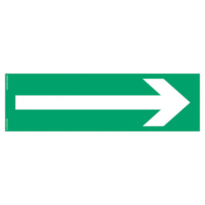Znak ewakuacyjny "Kierunek drogi ewakuacyjnej" AA008