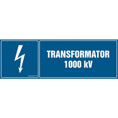 Znak - Transformator 1000 kVA HH027