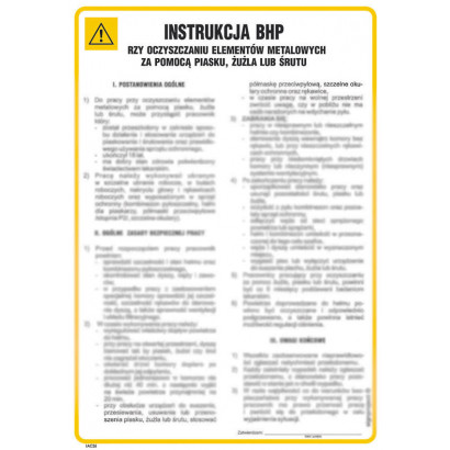 Instrukcja BHP przy obsłudze uniwersalnej szlifierki do ostrzenia narzędzi IAC26