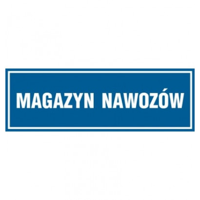 Znak - Magazyn nawozów ND011