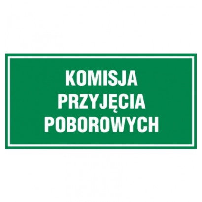 Znak - Komisja przyjęcia poborowych JE021