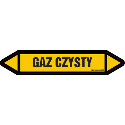 Znak - GAZ CZYSTY JF182