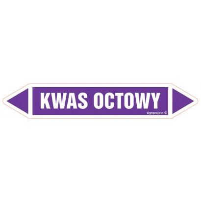 Znak - KWAS OCTOWY JF248
