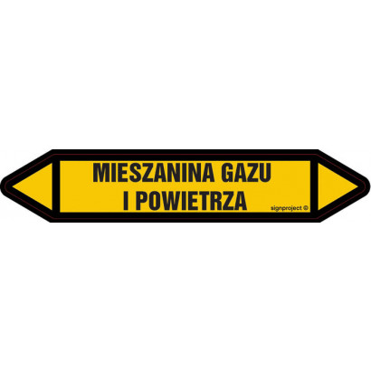 Znak - MIESZANINA GAZU I POWIETRZA JF270