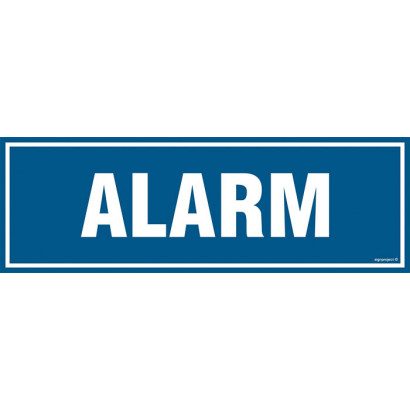 Znak - Alarm PA035