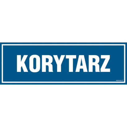 Znak - Korytarz PA047