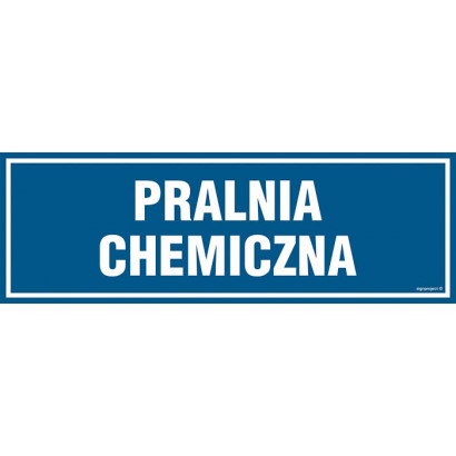 Znak - Pralnia chemiczna PA066
