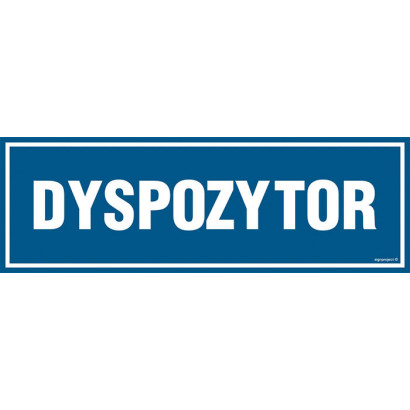 Znak - Dyspozytor PA217