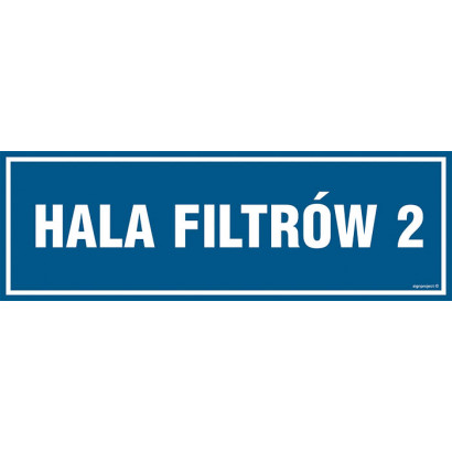 Znak - Hala filtrów 2 PA248
