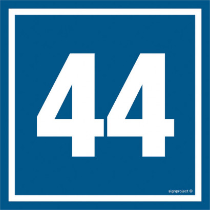 Znak - Liczba 44 PA444