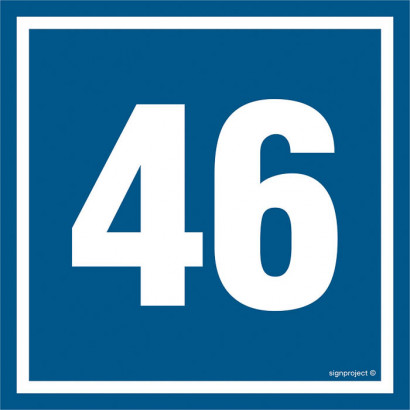 Znak - Liczba 46 PA446