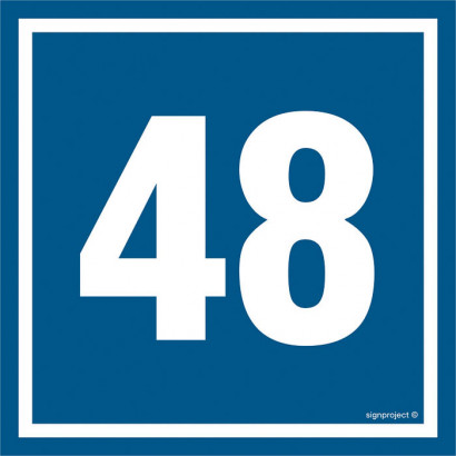 Znak - Liczba 48 PA448