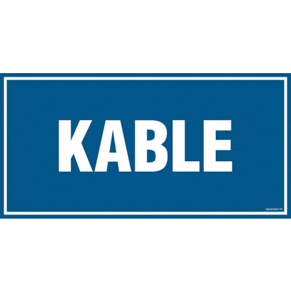 Znak - Kable PA517