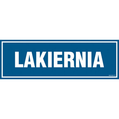 Znak - Lakiernia PA562