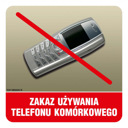 Zakaz używania telefonu