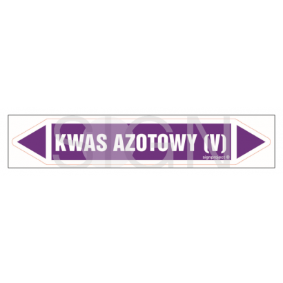 Znak - KWAS AZOTOWY (V) JF240