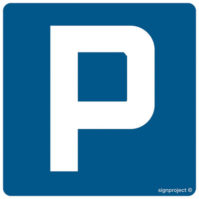Znak - Parking SA017