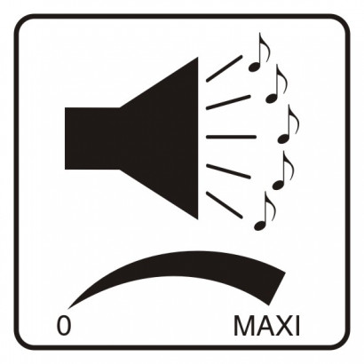 Znak - Regulacja głośnika SD024