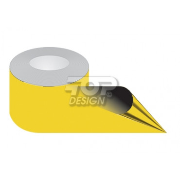 Znak - Taśma odgradzająca żółta, jednostronna EA002