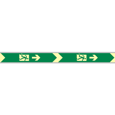 Znak - Ciąg ewak.; oznaczenie kierunku; imitacja profila EB008