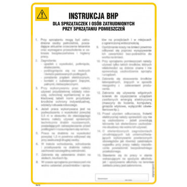 Ogólna instrukcja BHP dla pomieszczeń administracyjno-biurowych IAA13