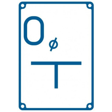 Znak - Tablica orientacyjna dla odpowietrznika JB005
