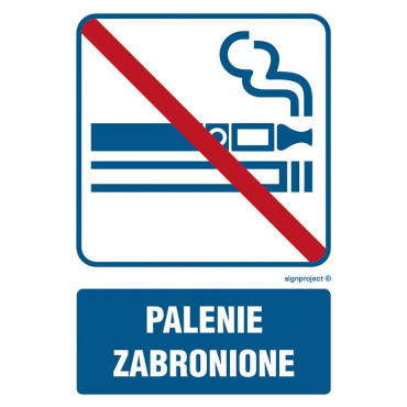 Palenie zabronione - znak
